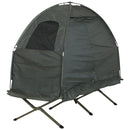 Tenda da Campeggio Singola 2 in 1 Verde 193x77x118 cm 