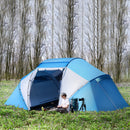 Tenda da Campeggio per 6 Persone 460x230x195 cm 