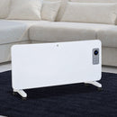 Termoconvettore Elettrico da Parete o Free Standing 2000W Bianco 