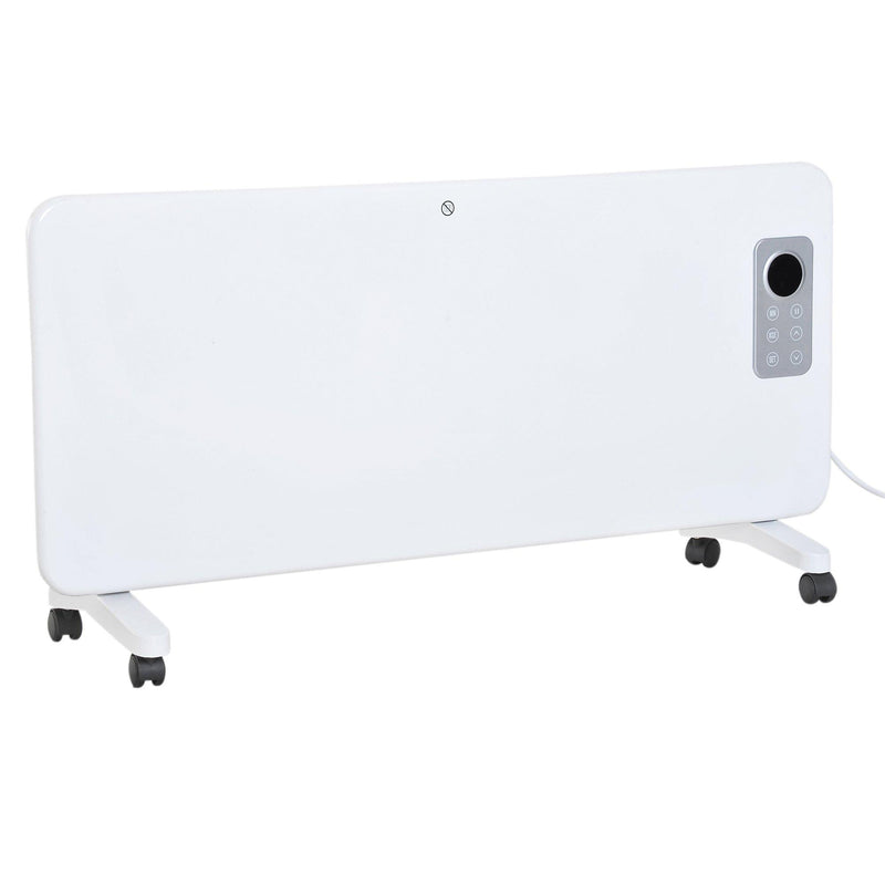 Termoconvettore Elettrico da Parete o Free Standing 2000W Bianco 