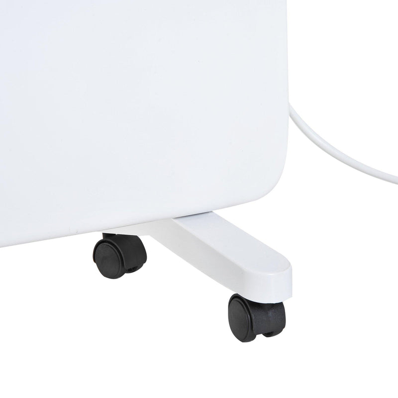 Termoconvettore Elettrico da Parete o Free Standing 2000W Bianco 