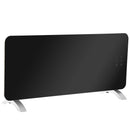 Termoconvettore Elettrico da Parete o Free Standing 2000W Nero 