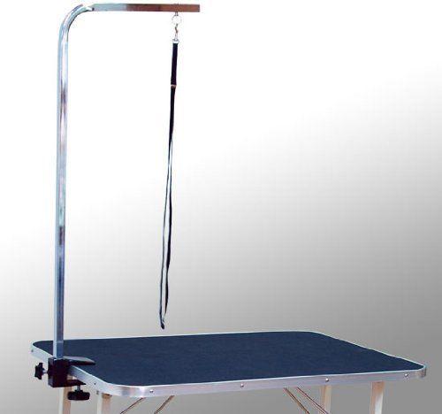 Tavolo da Toelettatura e Tosatura per Cani e Gatti Pieghevole 91.5x61.5x77 cm 