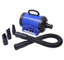 Phon per Animali Domestici 2400W Velocità e Temperatura Regolabili blu 