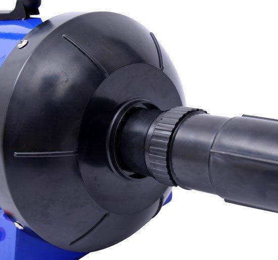 Phon per Animali Domestici 2400W Velocità e Temperatura Regolabili blu 