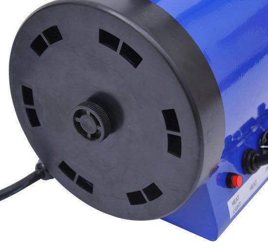 Phon per Animali Domestici 2400W Velocità e Temperatura Regolabili blu 