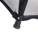 Trampolino Tappeto Elastico per Bambini Ø140x162 cm con Rete di Sicurezza Nero e Blu 