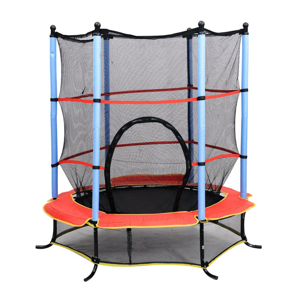 Trampoline Trampoline pour Enfants Ø140 cm avec Filet de Sécurité acquista