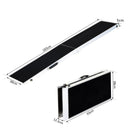 Rampa Auto per Cani Pieghevole in Lega d'Alluminio 183x38x5 cm 