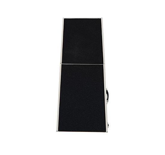 Rampa Auto per Cani Pieghevole in Lega d'Alluminio 183x38x5 cm 