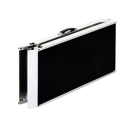 Rampa Auto per Cani Pieghevole in Lega d'Alluminio 183x38x5 cm 