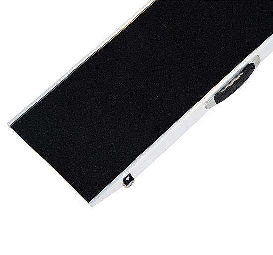 Rampa Auto per Cani Pieghevole in Lega d'Alluminio 183x38x5 cm 