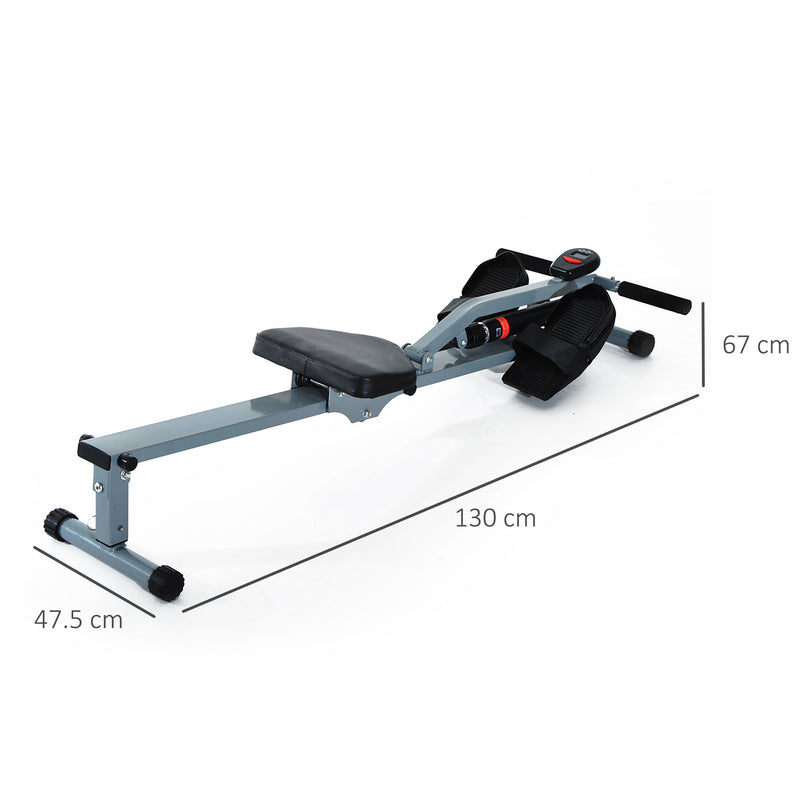 Vogatore Professionale per Fitness con Display 130x67.5x67 cm 