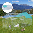 Recinto per Roditori da Esterno in Metallo 220x103x103 cm 