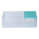 Recinto per Roditori da Esterno in Metallo 220x103x103 cm 