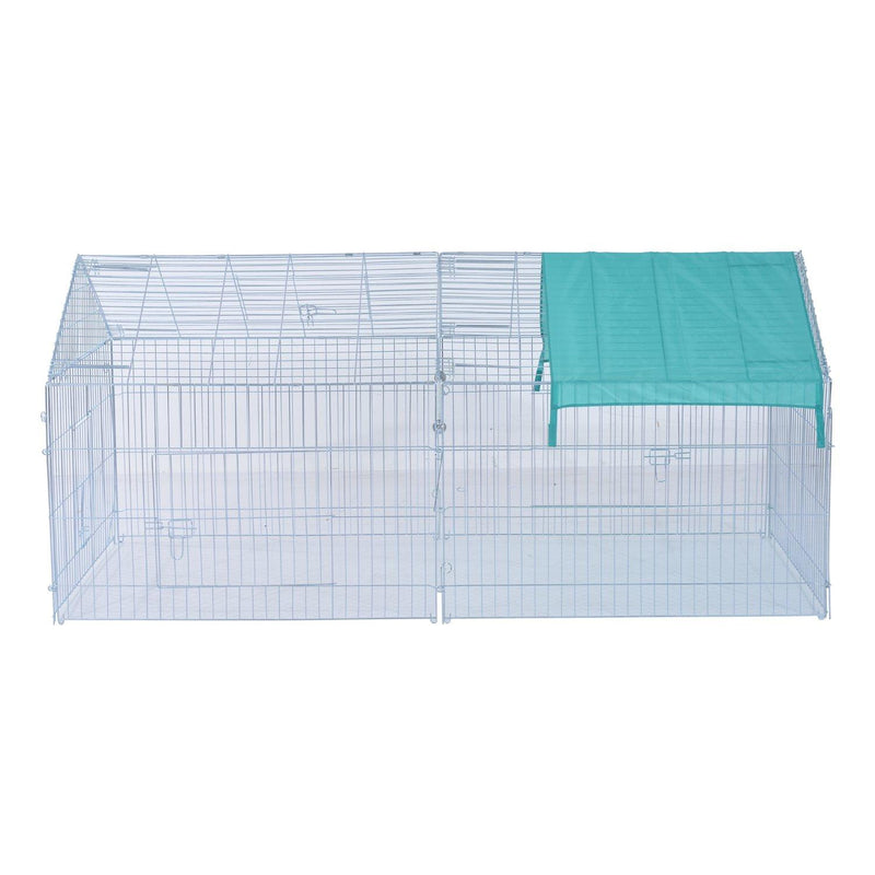 Recinto per Roditori da Esterno in Metallo 220x103x103 cm 