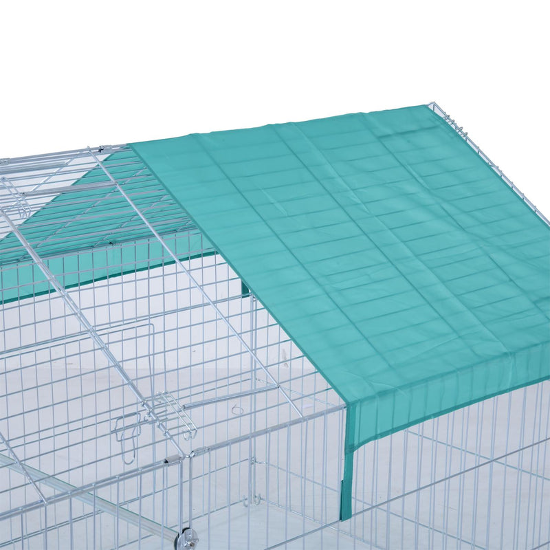 Recinto per Roditori da Esterno in Metallo 220x103x103 cm 