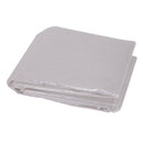 Telo Copertura per Mobili da Giardino Impermeabile Anti UV Anti Muffa in PE Trasparente Ø200x90 cm 