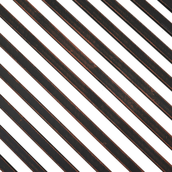 Passerelle de pont de jardin en fer forgé 119x71,5x68,5 cm Noir prezzo