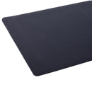 Tappetino Fitness Antiscivolo in PVC Nero 170x75x0.4 cm 