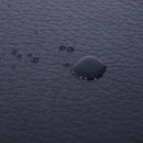 Tappetino Fitness Antiscivolo in PVC Nero 170x75x0.4 cm 