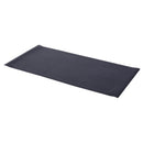 Tappetino Fitness Antiscivolo in PVC Nero 200x100x0.4 cm 