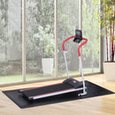 Tappetino Fitness Antiscivolo in PVC Nero 200x100x0.4 cm 