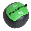 Palla Medica Wall Ball Crossfit 4kg Ø35 cm Nero-verde 