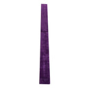 Trave da Ginnastica per Allenamento Imbottita in Legno Viola 240x10x6.5 cm 