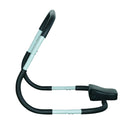 Barra per Addominali con Poggiatesta Bianco e Nero 65x68x60 cm 