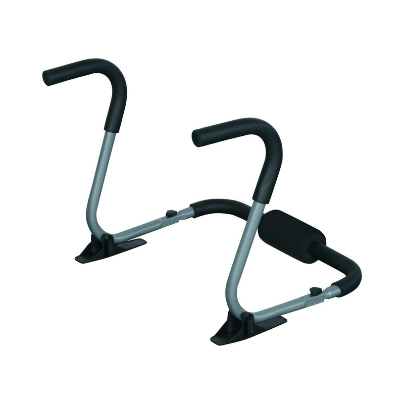 Attrezzo per Allenamento Addominali Argento Nero 59x43x51 cm 