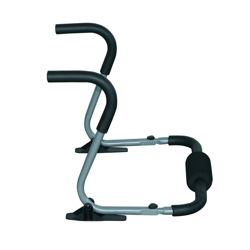 Attrezzo per Allenamento Addominali Argento Nero 59x43x51 cm 