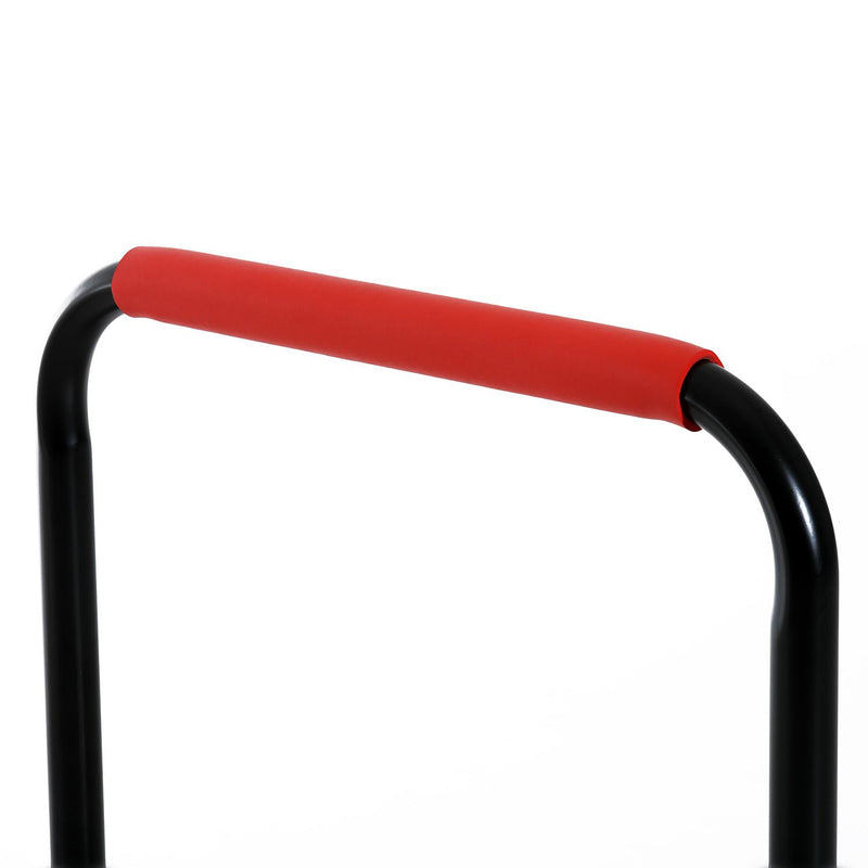 Parallele Fitness per il Potenziamento e la Tonificazione Muscolare in Tubi d'Acciaio Altezza 73 cm 