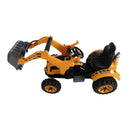 Escavatore Elettrico per Bambini 6V Giallo e Nero 