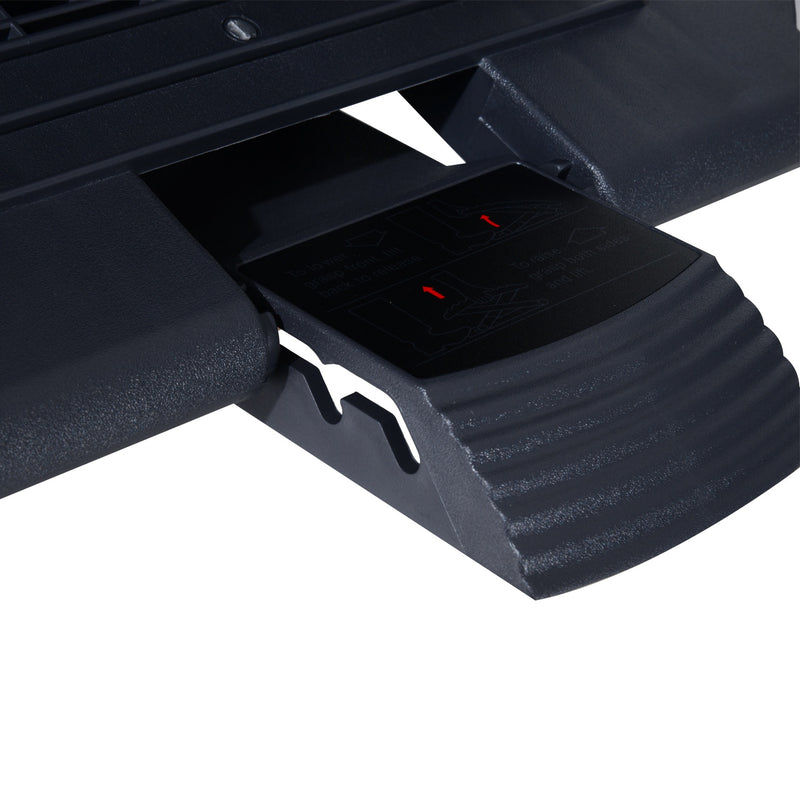 Poggiapiedi da Ufficio Altezza e Inclinazione Regolabile 46x35x11-17 cm 