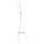 Porte-manteau sur pied pour couloir en acier blanc