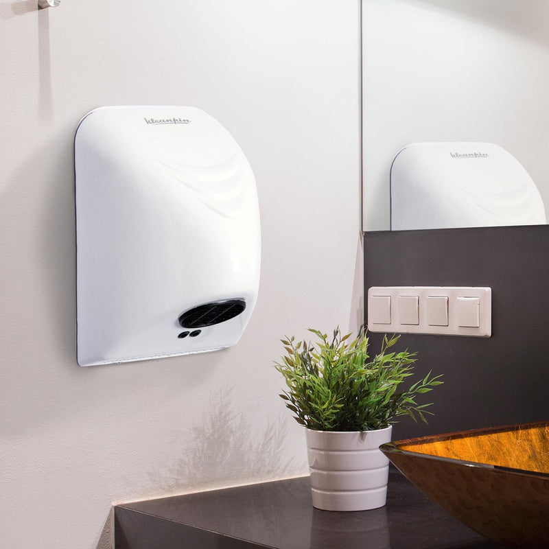 Asciugamani Elettrico 850W ad Infrarossi Bianco 