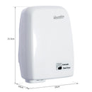 Asciugamani Elettrico 1000W ad Infrarossi Bianco 