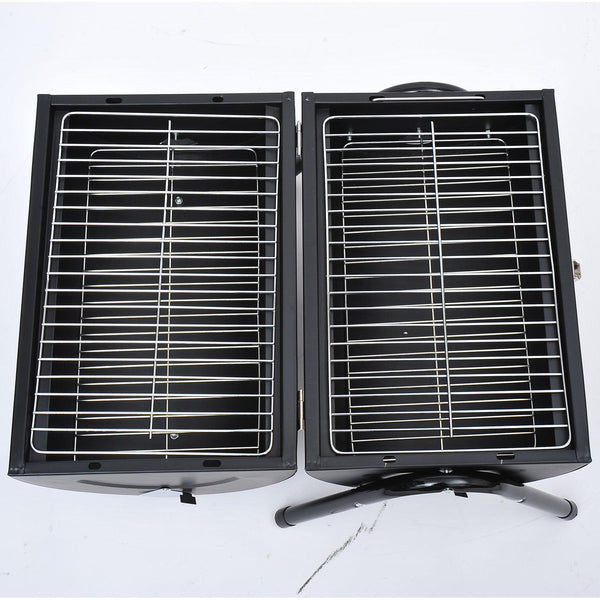 online Barbecue à Charbon de Bois Pliable Noir