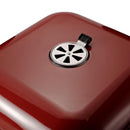 Barbecue a Carbone Carbonella con Coperchio e Ruote 