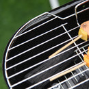 Barbecue a Carbone Carbonella con Coperchio e Ruote 