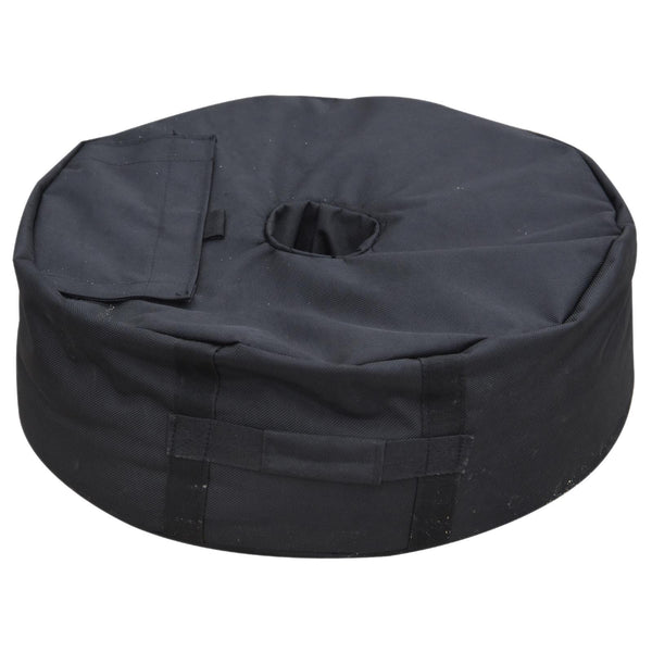 prezzo Base pour parasol de jardin avec sac remplissable en tissu Oxford noir Ø48x18 cm