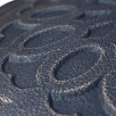 Base per Ombrellone da Giardino 12kg Rotonda in Resina Marrone Ø44x33 cm 