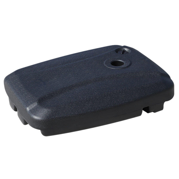 Base pour Parasol de Jardin Ø50 Remplissable 50-60 kg 2 Roues PEHD 60x80x16 cm sconto