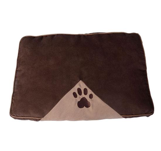 Coussin de niche d'intérieur marron pour chiens et chats 80x60 cm online