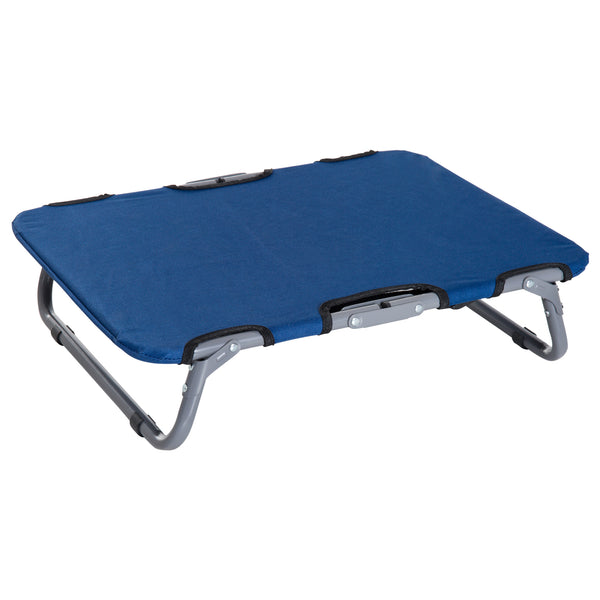 sconto Lit Pliable en Tissu Oxford pour Chiens Bleu 59x46x15 cm