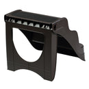 Scaletta Pieghevole 3 Gradini per Animali Domestici Marrone 49x39x39 cm 