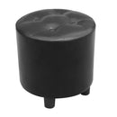 Sgabello Cuccia con cuscino per cane gatto nero 39x39x42 cm 