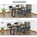 Armadio Guardaroba Componibile 111x47x145 cm Bianco e Nero 