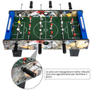 Mini Calcio Balilla da Tavolo in Legno MDF 69x37x24 cm 